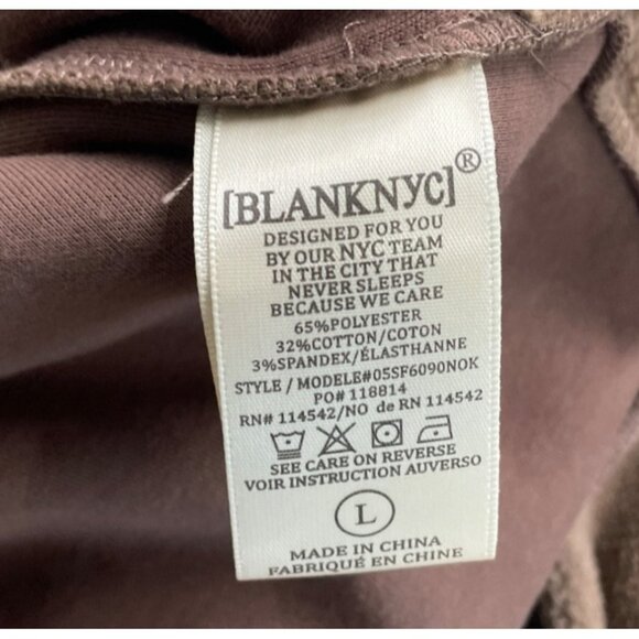 Blankncy Mens Brown Taupe Button-Up Jacket Sz L - New - Picture 8 of 9